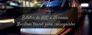 Billetes de AVE a 25 euros