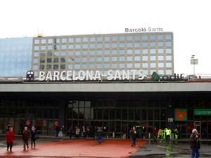 estación de ave Barcelona Sants