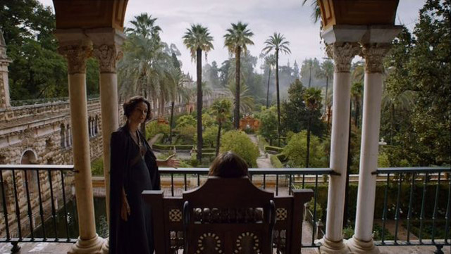 Dorne de Juego de Tronos en el Alcázar de Sevilla